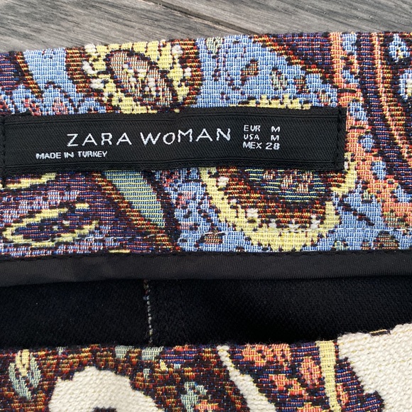 Zara A line printed skirt - Picture 2 of 3